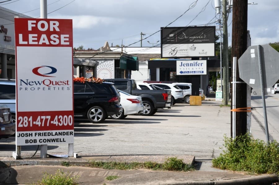 Retail leasing in Bellaire-Meyerland-West University absorbs a shock