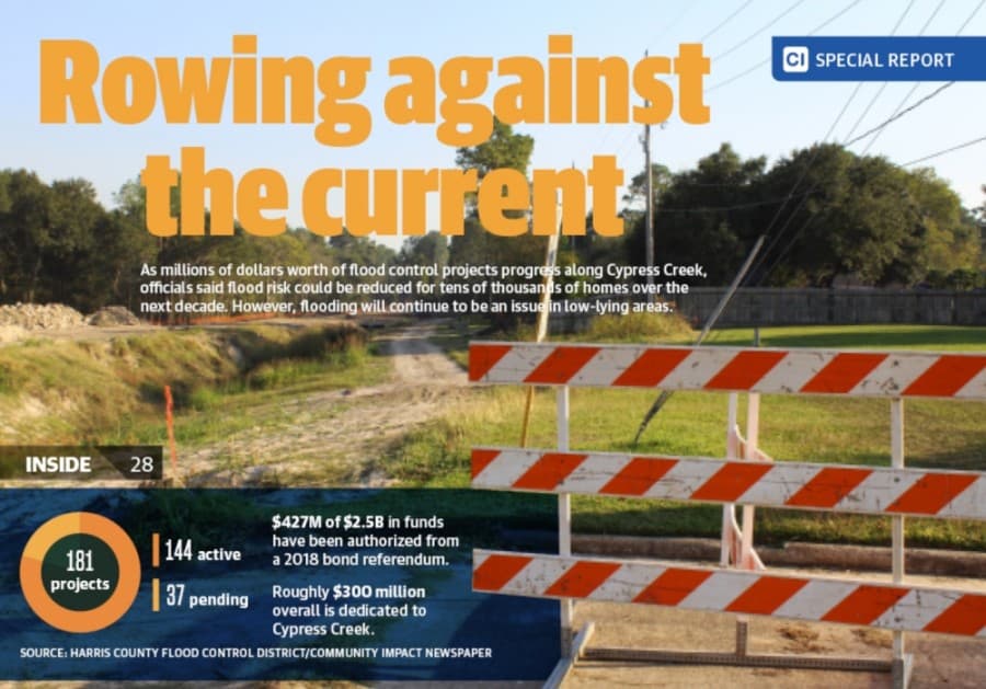 Despite millions spent on projects, flooding to remain a reality for many on Cypress Creek, experts say