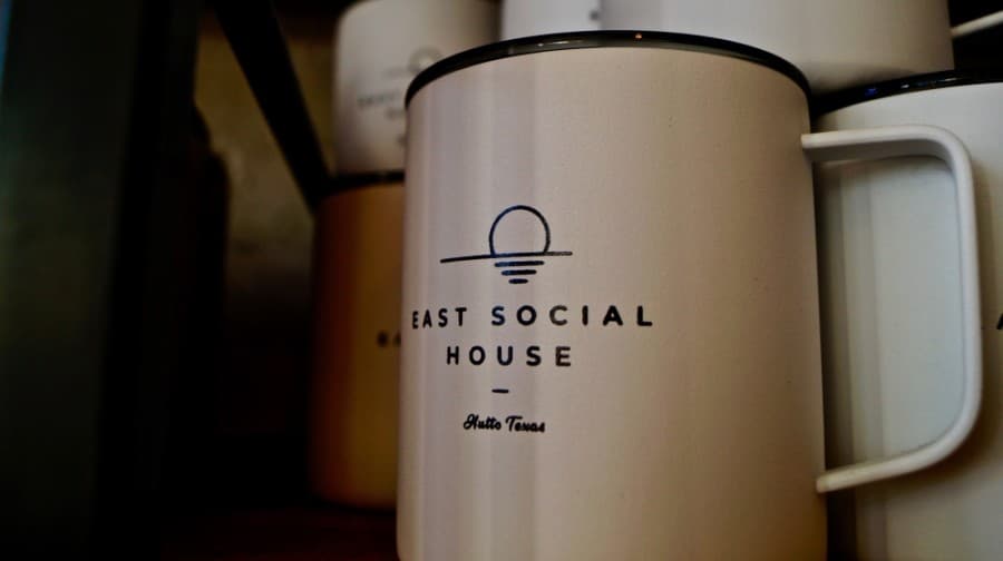 East Social House's name is both a nod to its location on East Street in downtown Hutto, as well as owner Lisa Woods' desire to make it a community space. (Kelsey Thompson/Community Impact Newspaper)                                                            