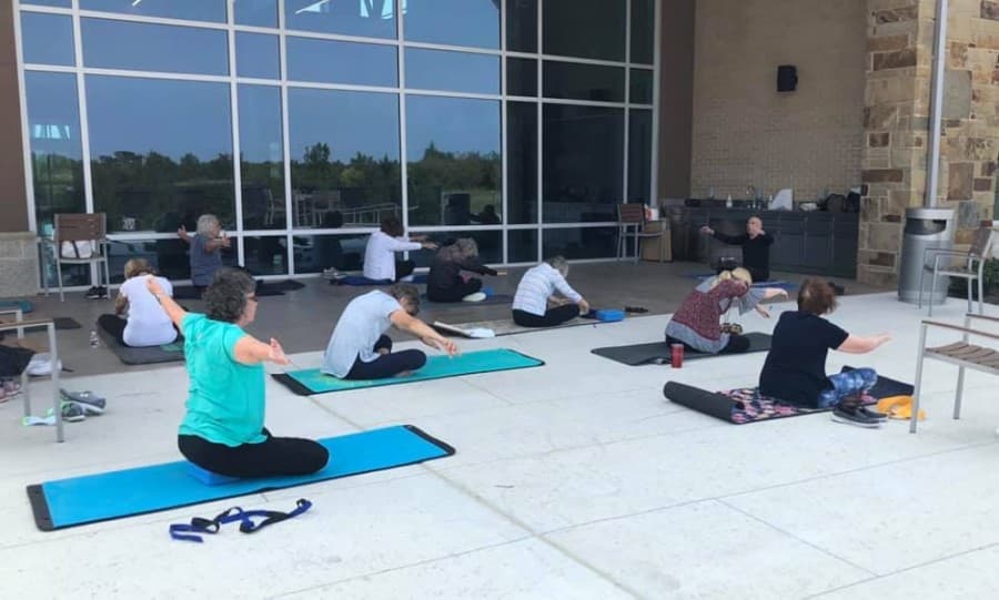 Seniors, staff staying active while The Grove at Frisco Commons remains closed