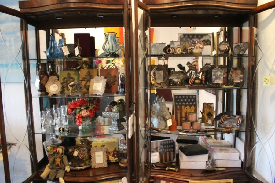 Marlowe's store features furniture from Southeast Asia as well as work from local artisans.