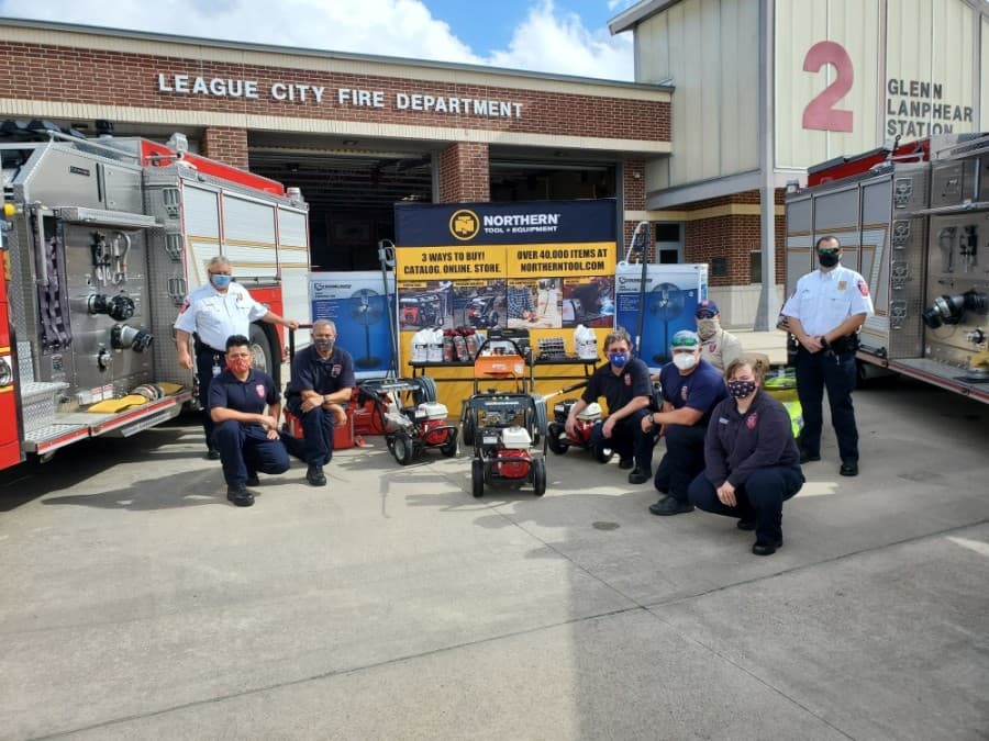 IMPACTS ROUNDUP: Northern Tool + Equipment donates to League City Fire Department and more
