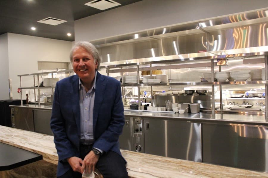 Chef Dean Fearing collaborated on designing and developing Sky Creek Kitchen + Bar, located inside the new Delta Hotels location. (Sandra Sadek/Community Impact Newspaper)