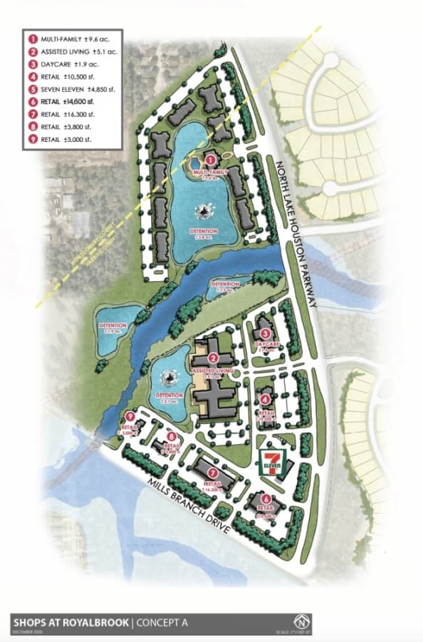The Shops at Royal Brook could bring retail, multifamily living to Kingwood