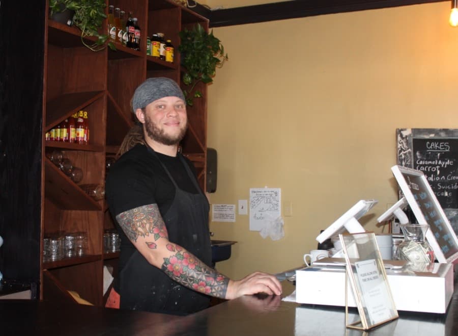 Owner and chef Aaron Davis draws much of his culinary inspiration from his family.