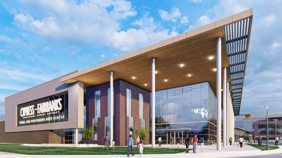 New administration building, arts center slated to open by end of 2022 in Cy-Fair ISD