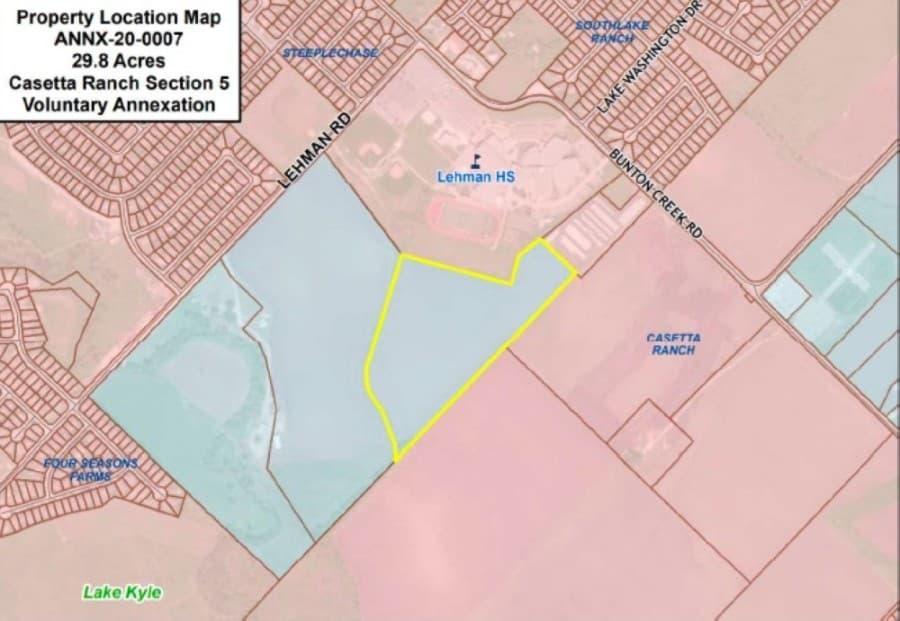 Kyle to annex 30 acres in advancement of ongoing subdivision
