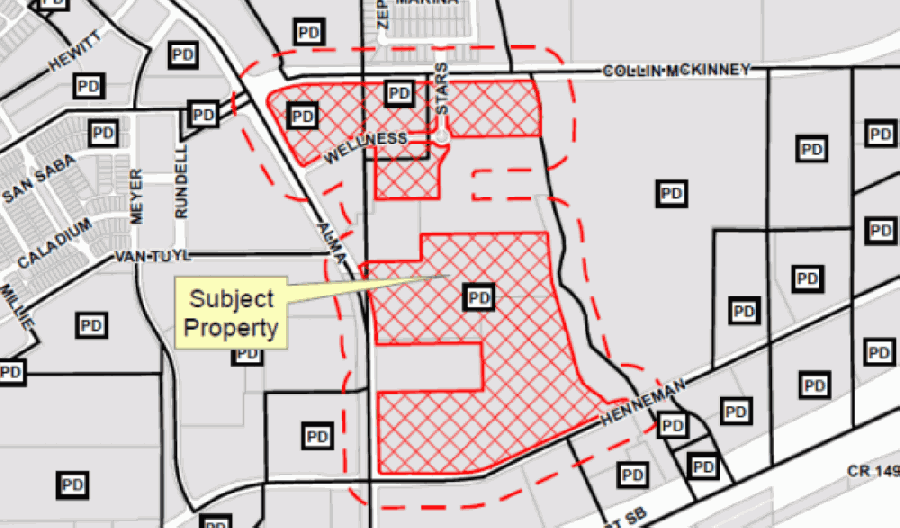 UPDATE: McKinney council OKs development concepts at old Craig Ranch Ballfields