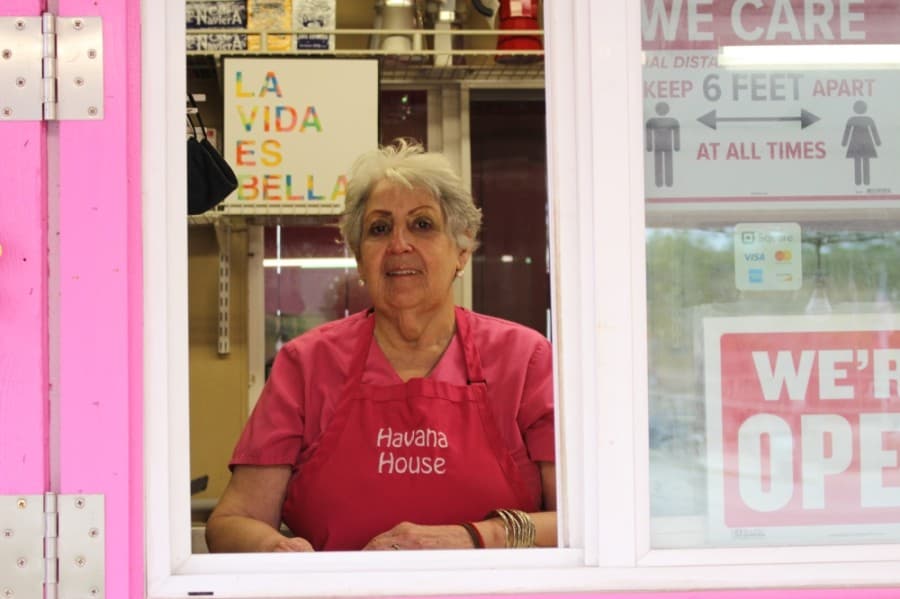 Marcela Sanchez operates Havana House with her niece, Mary. (Adriana Rezal/Community Impact Newspaper)
