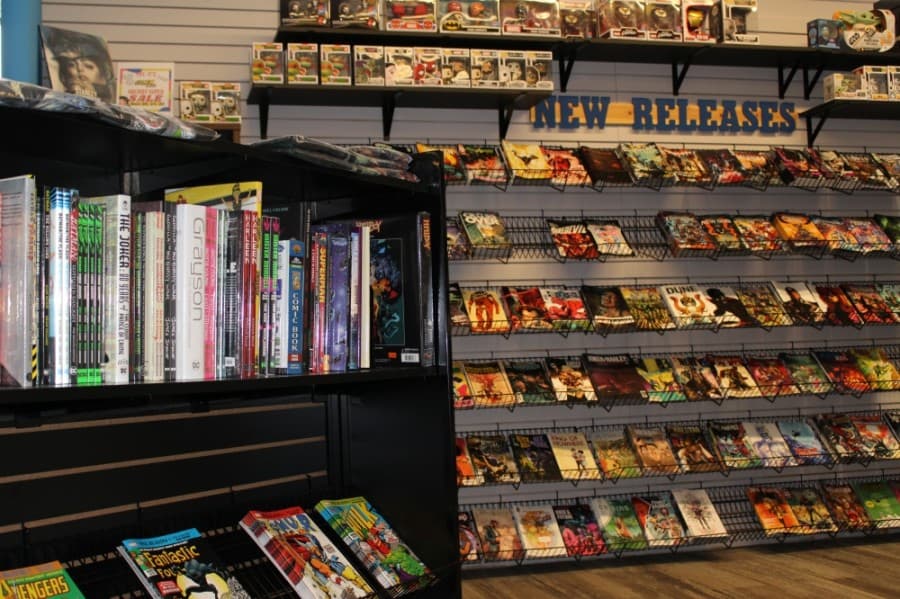Business owner Darrin Stringfield said he hopes to expand comic book readership by offering more comic book-focused events at the shop. (Photos by Adriana Rezal/Community Impact Newspaper)