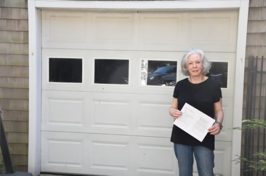 Precinct 472 election chairwoman Joanne Brodsky has been serving in her position since 1982. (Hunter Marrow/Community Impact Newspaper)