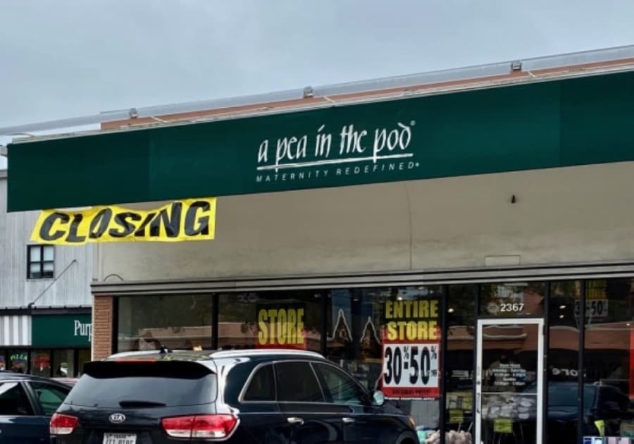 A Pea in the Pod at Rice Village closed in 2020. (Hunter Marrow/Community Impact Newspaper)