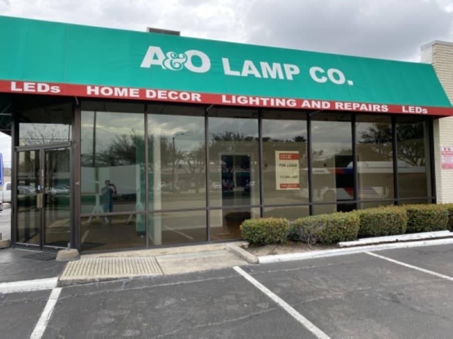 A&O Lamp Co. closed down early in 2020 before the COVID-19 pandemic made its mark on Houston. (Hunter Marrow/Community Impact Newspaper)