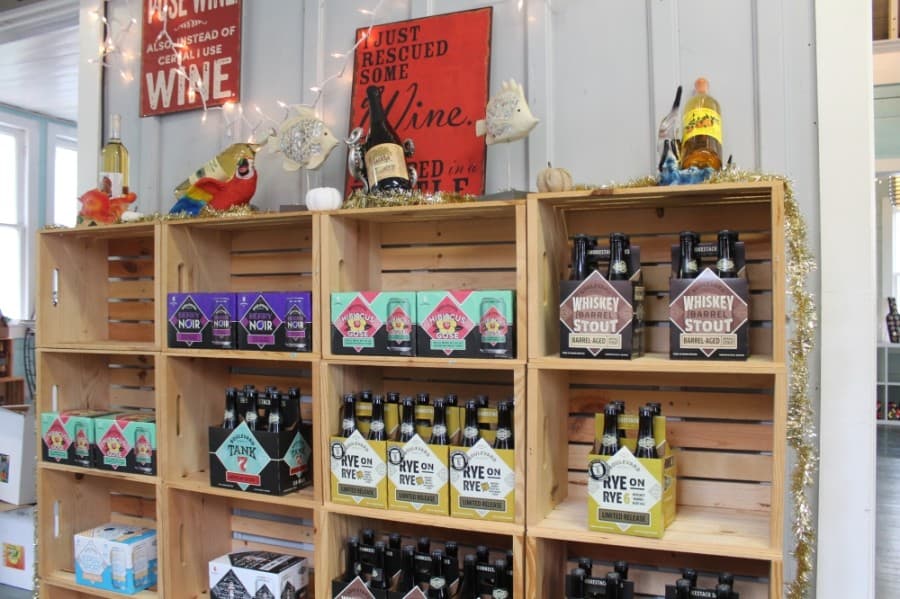 The beer sold at Paradise comes from Kansas City-based Boulevard Brewing Company, which Trout said was chosen for its unique beverage varieties. (Colleen Ferguson/Community Impact Newspaper)