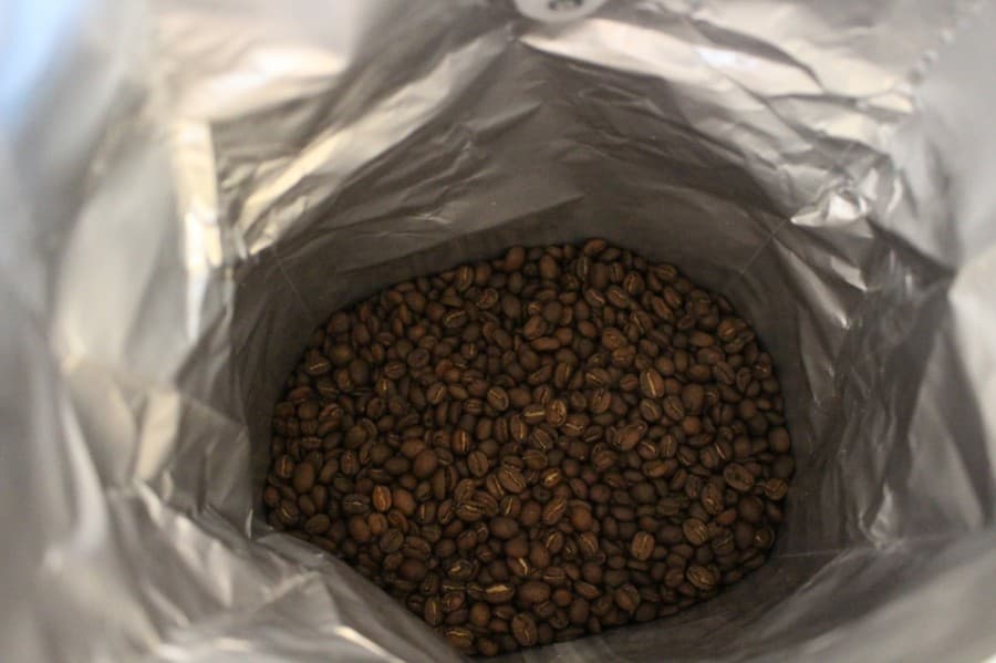 Honeylu's sources its beans from several countries: Kenya, Ethiopia, Brazil, El Salvador and Colombia. This espresso roast was grown at 1,750 meters in Pitalito, Colombia. Its flavor profile resembles blackberry, cream, and milk chocolate. (Francesca D'Annunzio/Community Impact Newspaper)