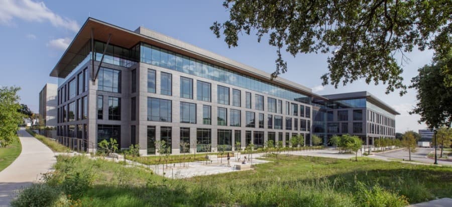 The City of Austin Permitting and Development Center finished construction Dec. 4. The $121 million building will house more than 900 city employees in the permitting and development services departments. (Courtesy city of Austin)