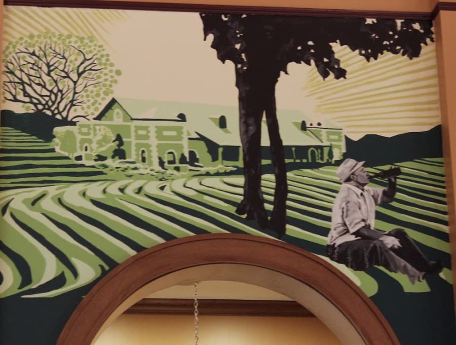 Grapevine's Harvest Hall unveils mural, set to open Jan. 25