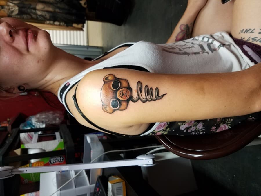 Based in Kyle, Bold Lines Tattoo Studio donates proceeds from certain tattoos to an animal shelter. (Courtesy Bold Lines Tattoo Studio)