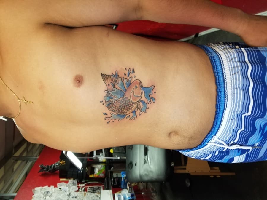 Based in Kyle, Bold Lines Tattoo Studio donates proceeds from certain tattoos to an animal shelter. (Courtesy Bold Lines Tattoo Studio)