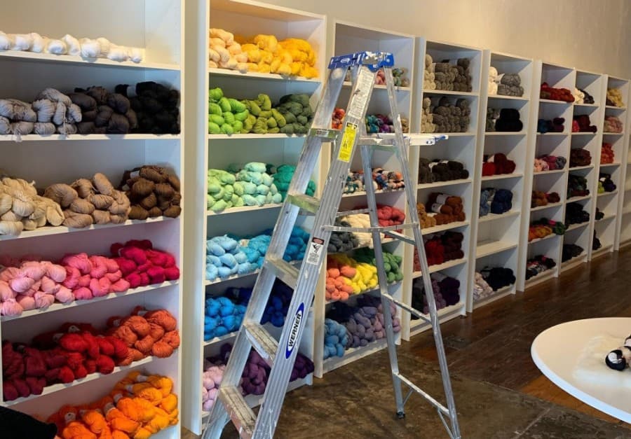 The yarn boutique and lounge will offer a stock of yarn, hooks, apparel, toys and knitting needles. (Courtesy Stitches)