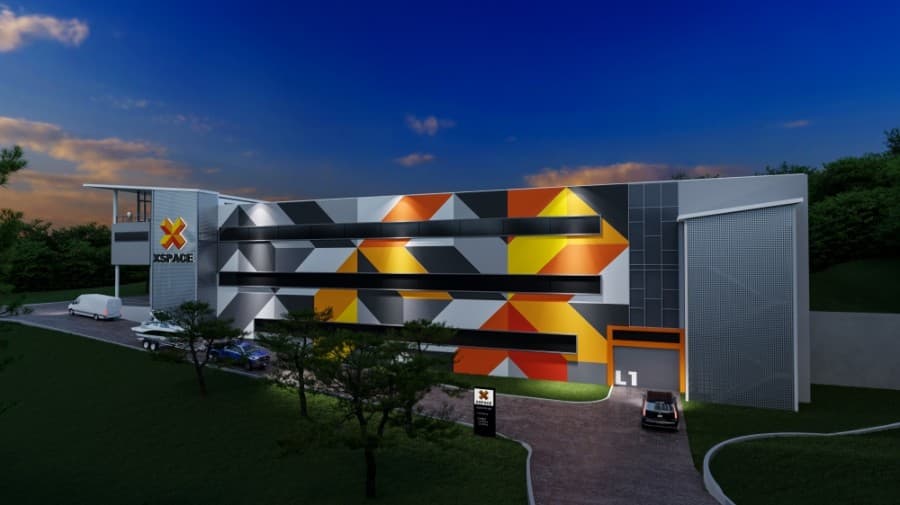 The first XSpace facility in Austin broke ground in early January. (Courtesy XSpace Group)