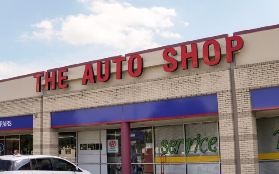 The full-service automotive repair shop now operates at 2560 E. Plano Parkway, Plano, out of a space roughly 10 times bigger than that garage. (Community Impact staff)