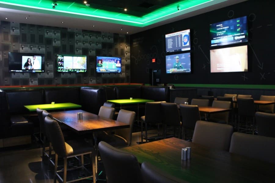 Dave and Buster’s opened in Shenandoah in 2020. (Andrew Christman/Community Impact Newspaper)