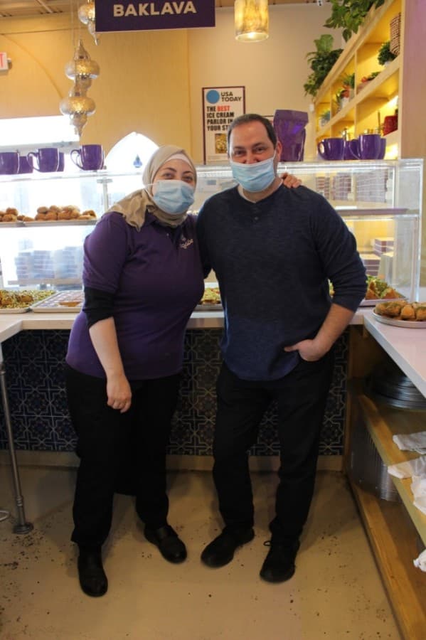 Asmaa Khattab and Kareem Alrefaai opened up Bigdash's second location in Frisco in 2020. (Francesca D'Annunzio/Community Impact Newspaper)