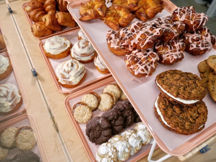 The bakery offers croissants, cakes, cookies, brownies, quiches, loaves of bread and scones. (Courtesy Abby Jane Bakeshop)