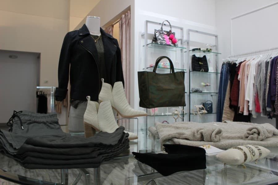 The boutique offers head-to-toe clothing and accessory options. (Ben Thompson/Community Impact Newspaper)