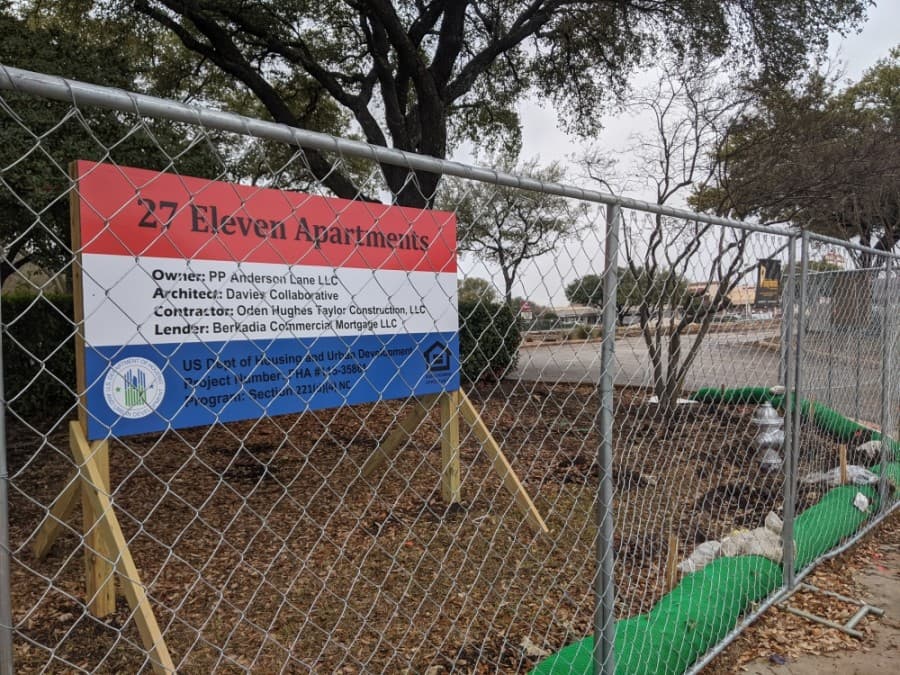 Demolition underway on future site of 27 Eleven apartment development in North Austin