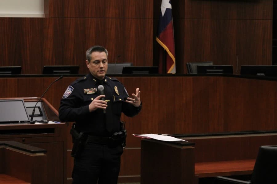 Keller police chief addresses discipline, accountability and more at town hall