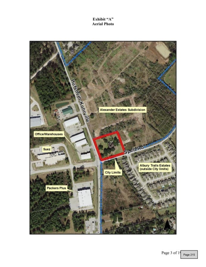 Convenience store, retail lease space proposed for Spell and Hufsmith-Kohrville roads in Tomball