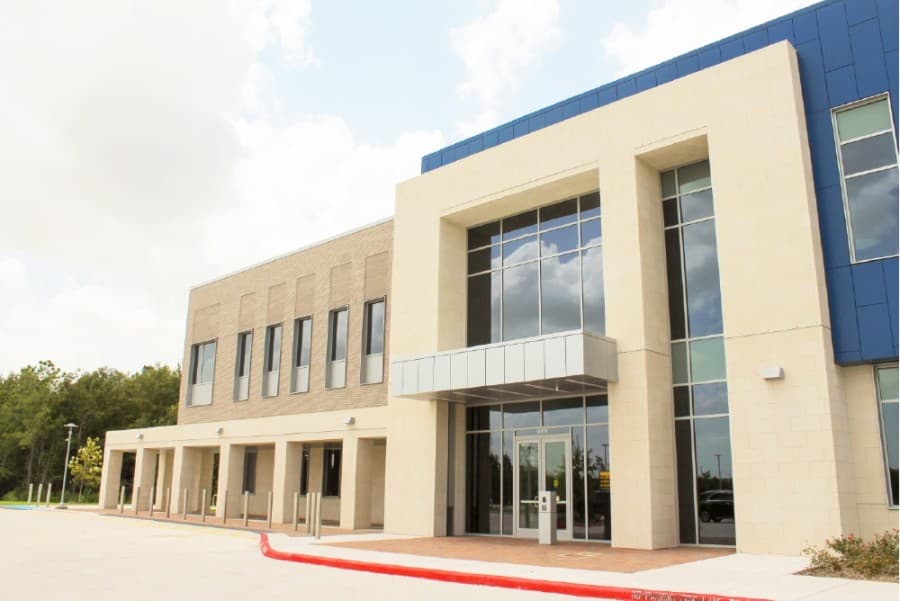 San Jacinto College Generation Park Campus opened in August. (Andy Li/Community Impact Newspaper)