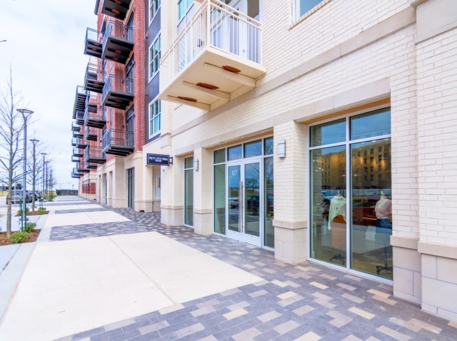 Eden Salon Suites will open on the bottom floor of 255 Assay apartments in February. (Courtesy McCord Development)