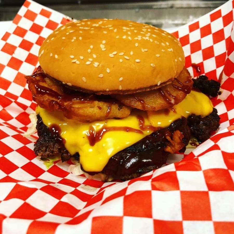 Burger Buzz opened in mid-January in the Deerbrook Mall. (Courtesy Burger Buzz)
