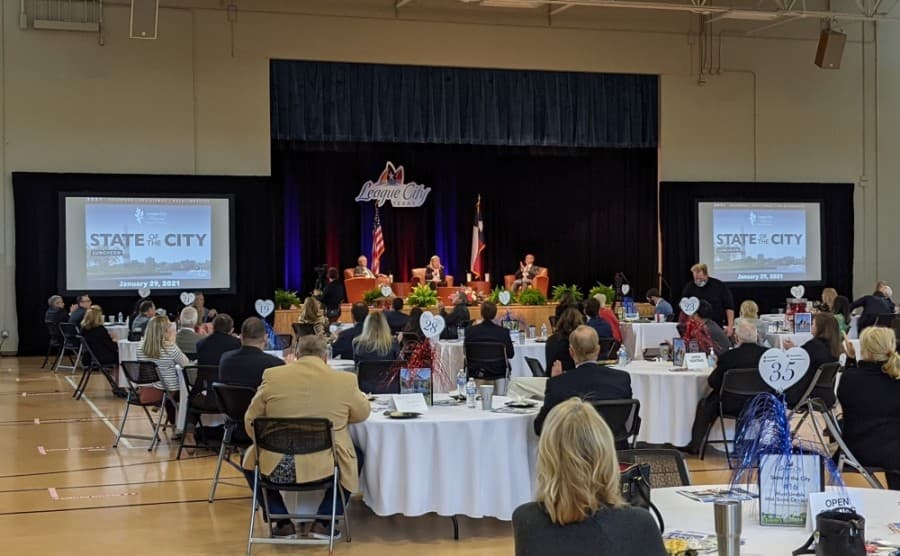 League City leaders reflect on COVID-19 during State of the City