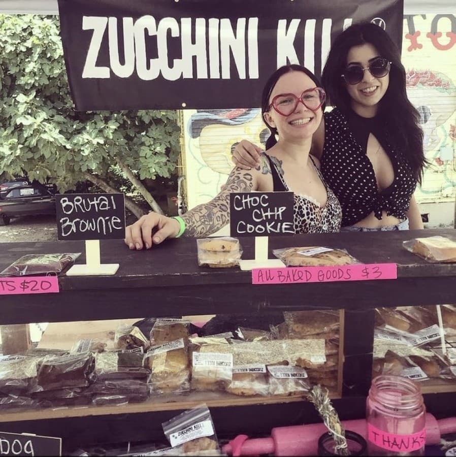 Vegan, gluten-free bakery Zucchini Kill mixes pastries with punk