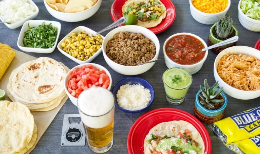 Taco Tuesday kits have become popular at Blue Goose Cantina since the spring shutdown. (Courtesy Blue Goose Cantina)