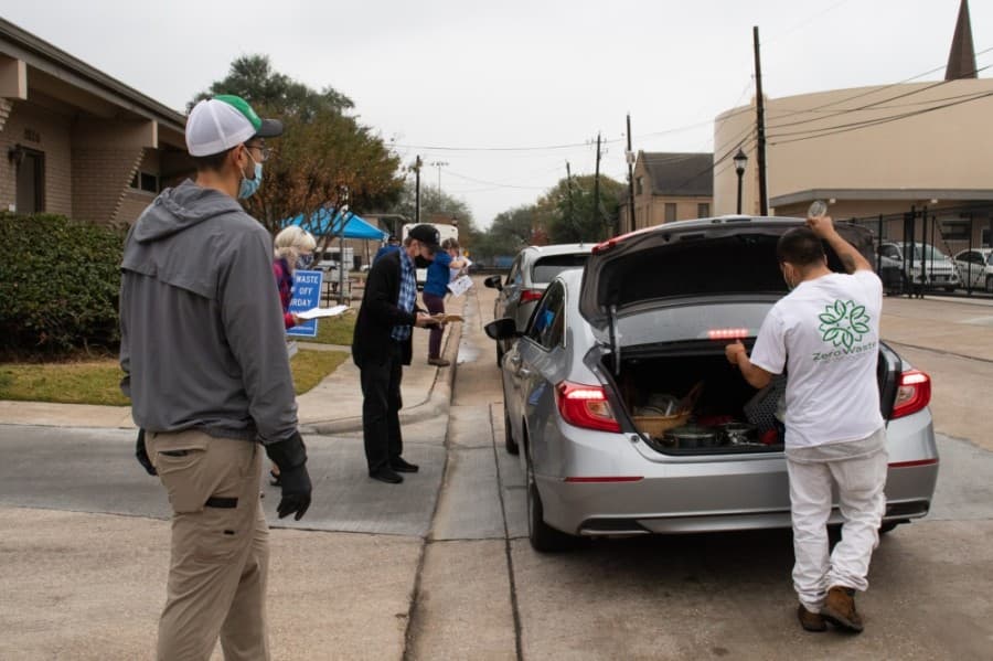 West U program diverts nearly 12 tons of food waste over eight weeks