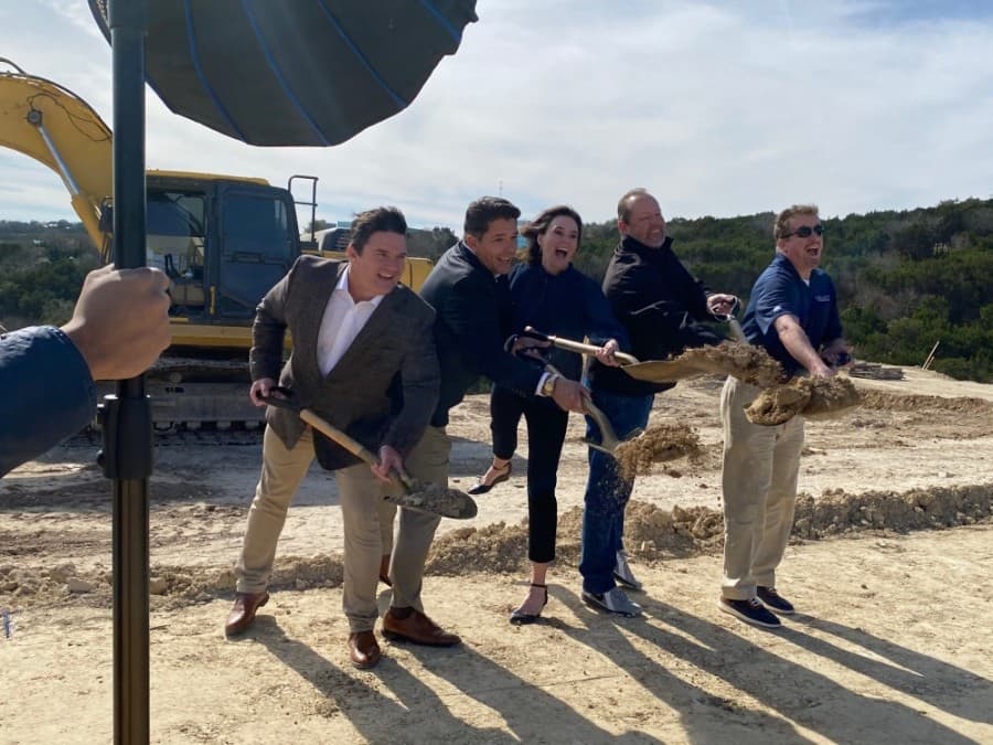 Legacy Communities broke ground Jan. 27. (Phyllis Campos/Community Impact Newspaper)