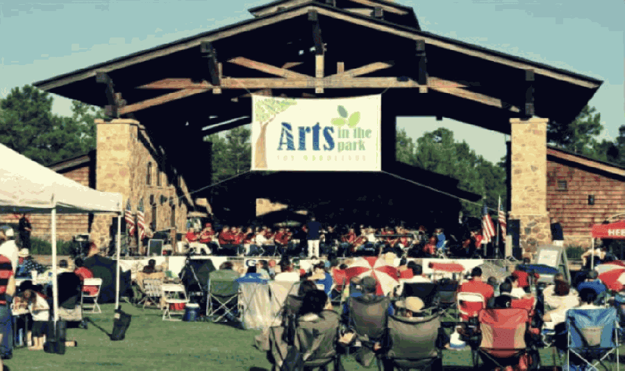 Arts in the Park is currently scheduled for March 13. (Courtesy The Woodlands Township)