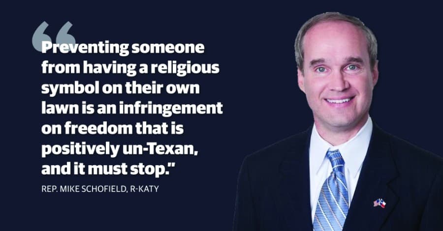 Greater Houston lawmakers aim to shield religious displays from HOA constraints