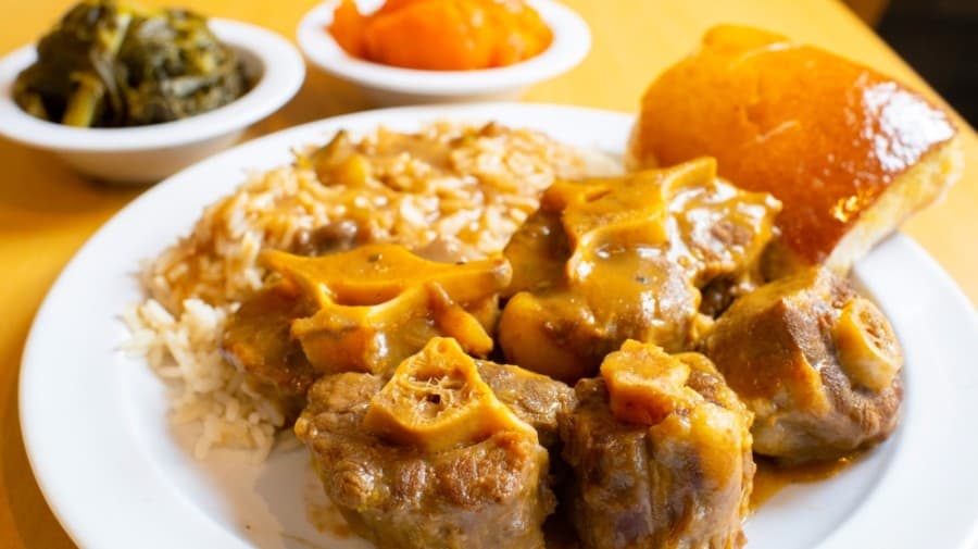 Oxtails are available daily and come with three sides for $8.95. (Courtesy Craig Joseph)