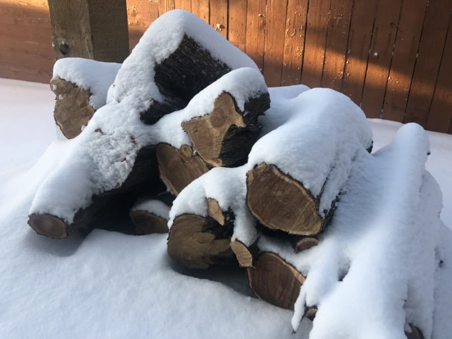 About 3-5 inches of snow fell in the Austin area overnight Feb. 14 into Feb. 15. (Jack Flagler/Community Impact Newspaper)