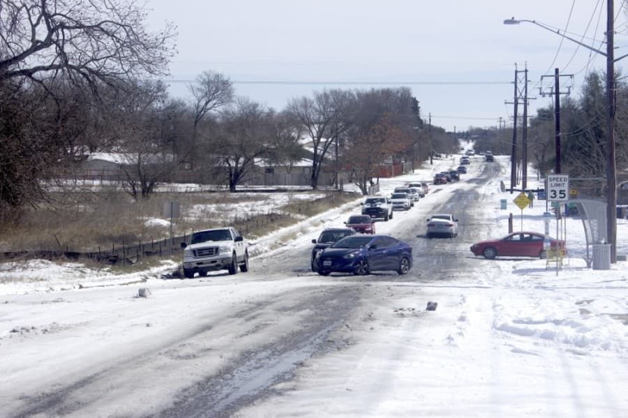 With more freezing rain coming to Austin, road conditions not expected to improve any time soon