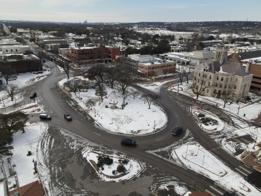 Just in: New Braunfels Civic and Convention Center serving as warming station