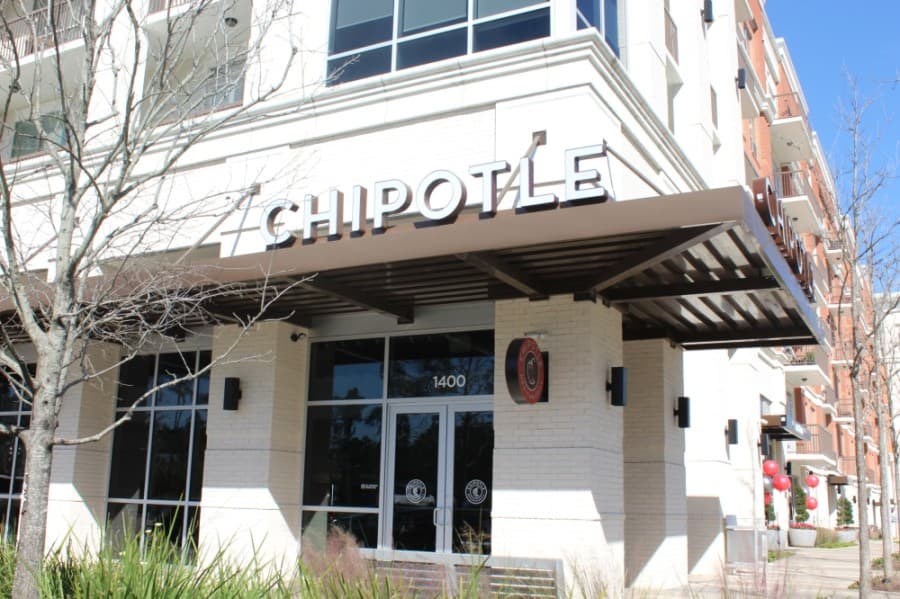 Chipotle opens in Spring on Feb. 17