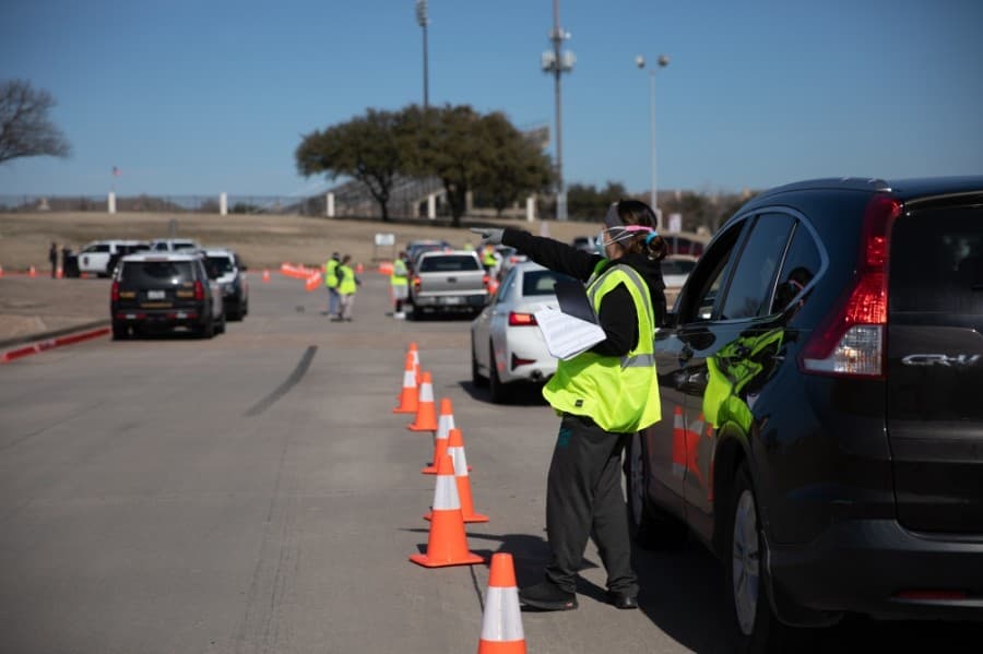 Collin County vaccine hubs resume work after winter storm shutdown