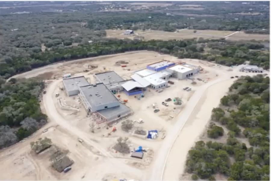 Construction of Cypress Springs Elementary is over halfway done